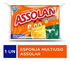 ESPONJA M USO ASSOLAN 1UN