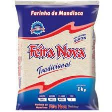 FARINHA DE MANDIOCA FEIRA NOVA 1KG