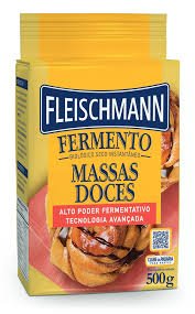 FERMENTO BIOLOGICO FLEISCHMANN DOCE 500G